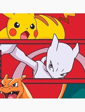 Plaid Pokémon - Prêt Pour La Bataille - Rouge