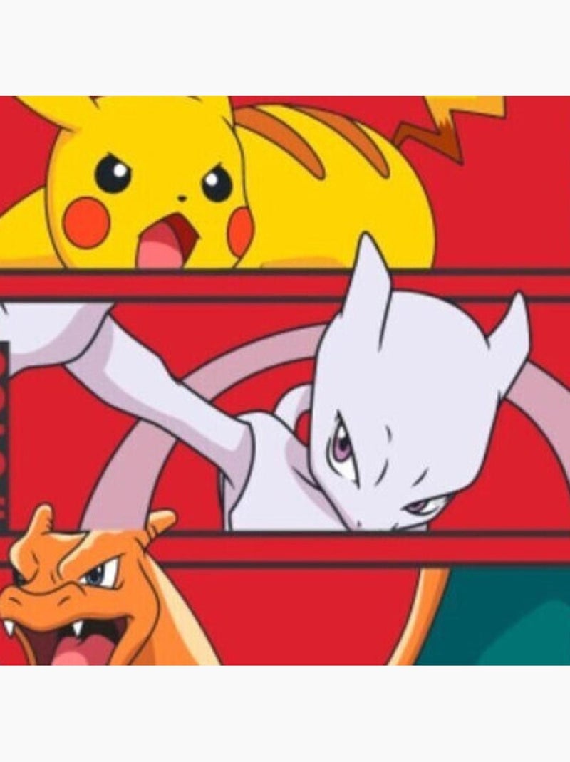 Plaid Pokémon - Prêt Pour La Bataille - Rouge Rouge - Kiabi