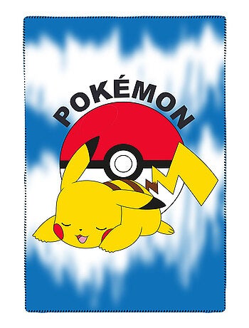 Plaid Pokémon Pikachu 110x130 cm - 100% Polyester
