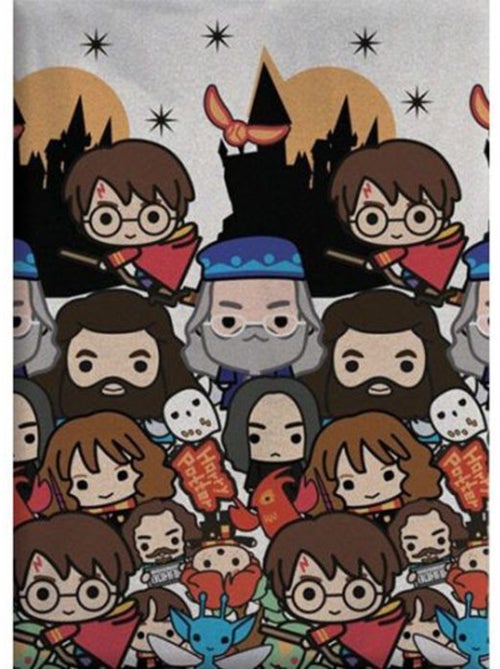 Plaid polaire - harry potter - 100 x 140 cm - 100% polyester - design enfant - lavable - Kiabi