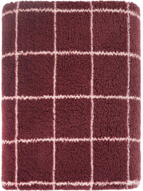 Plaid polaire à carreaux 150x200 - terre de nuit - Kiabi Plaid polaire à carreaux 150x200 - terre de nuit - Kiabi