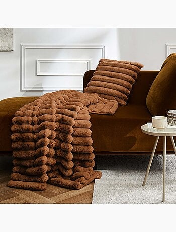 Plaid polaire chaud - douceur d'intérieur