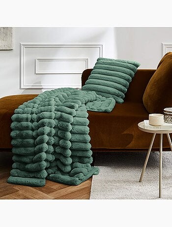 Plaid polaire chaud - douceur d'intérieur