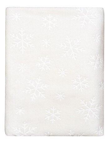 Plaid polaire chaud Flocon - Terre de Nuit