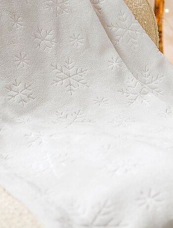 Plaid polaire chaud Flocon - Terre de Nuit