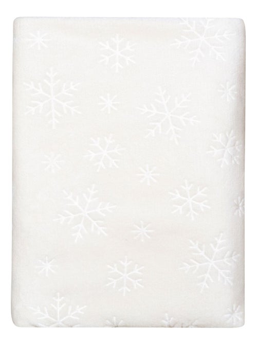 Plaid polaire chaud Flocon - Terre de Nuit - Kiabi Plaid polaire chaud Flocon - Terre de Nuit - Kiabi
