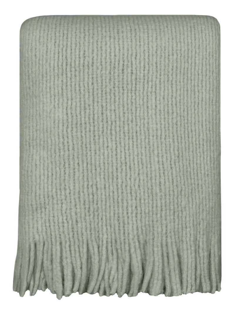 Plaid polaire chaud Pulli - Terre de Nuit Vert - Kiabi