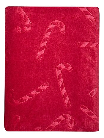 Plaid polaire chaud Sucre d'orge - Terre de Nuit