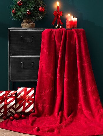 Plaid polaire chaud Sucre d'orge - Terre de Nuit