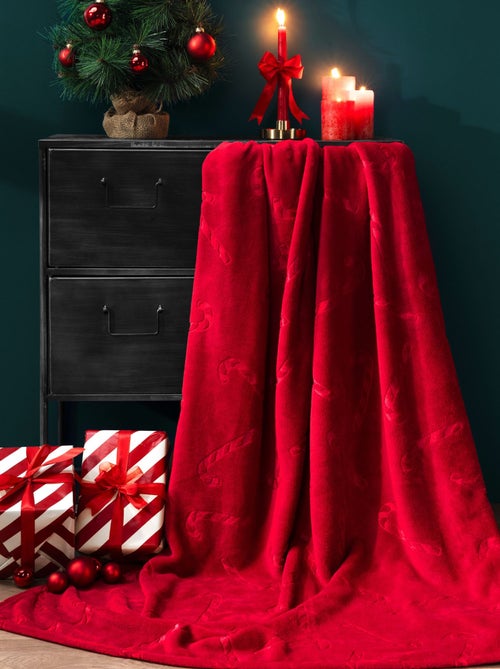 Plaid polaire chaud Sucre d'orge - Terre de Nuit - Kiabi Plaid polaire chaud Sucre d'orge - Terre de Nuit - Kiabi