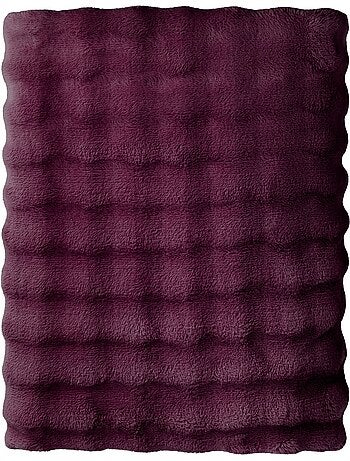 Plaid polaire cocooning bubble - terre de nuit