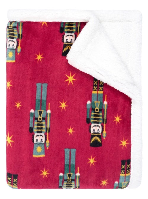 Plaid polaire cocooning Casse-noisette - Terre de Nuit - Kiabi Plaid polaire cocooning Casse-noisette - Terre de Nuit - Kiabi