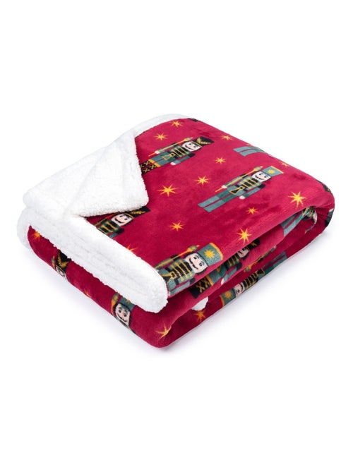 Plaid polaire cocooning Casse-noisette - Terre de Nuit - Kiabi Plaid polaire cocooning Casse-noisette - Terre de Nuit - Kiabi
