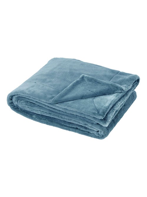 Plaid polaire double face - Kiabi