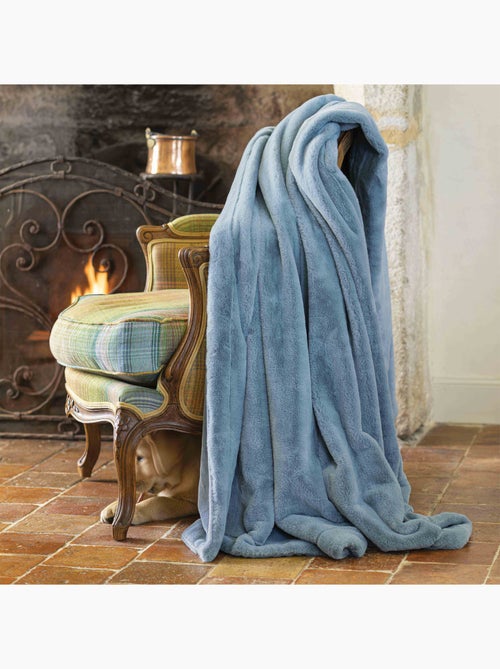 Plaid polaire double face - Kiabi