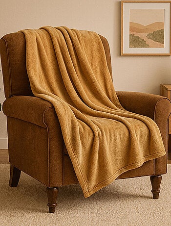 Plaid polaire doudou