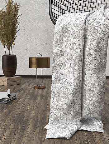 Plaid polaire en microfibre 120x160 cm BLACK DRESS, par Soleil d'ocre