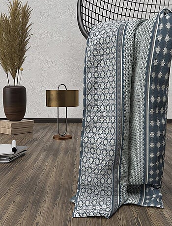 Plaid polaire en microfibre 120x160 cm LISBONNE, par Soleil d'ocre