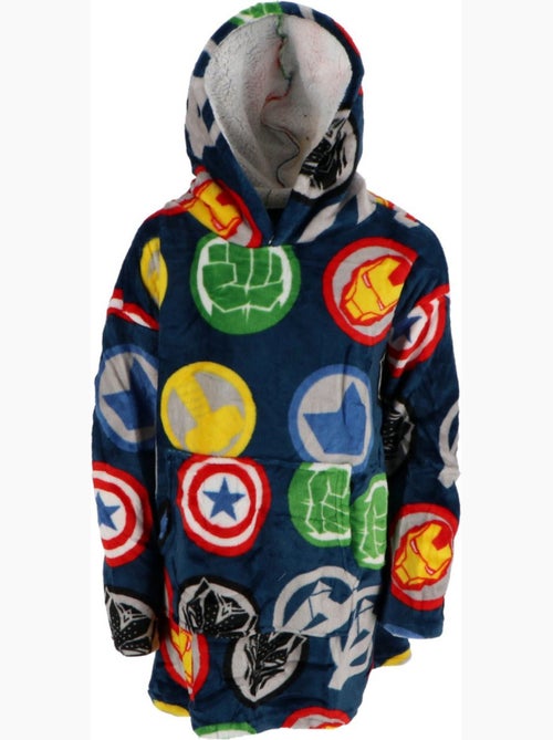 Plaid Polaire Enfant Avengers à Manches et Capuche Taille Unique 7 à 14 ans, MARVEL - Kiabi Plaid Polaire Enfant Avengers à Manches et Capuche Taille Unique 7 à 14 ans, MARVEL - Kiabi