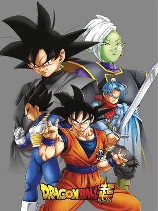 Plaid Polaire Enfant Goku Gris