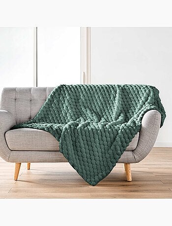 Plaid polaire et sherpa - douceur d'intérieur