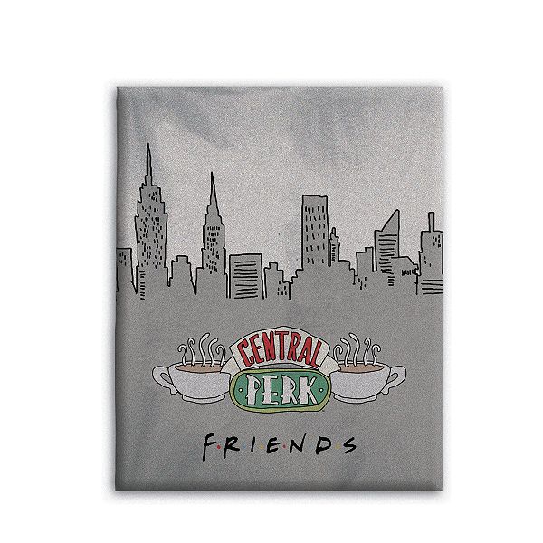 Plaid Polaire Friends Null Gris Kiabi 14 00