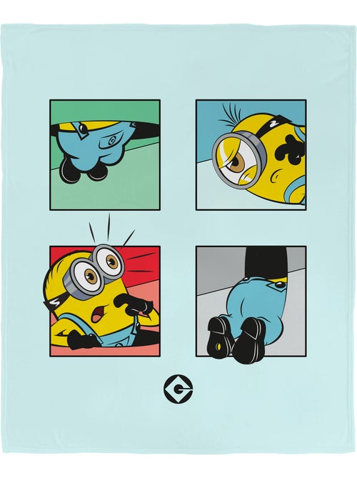 Plaid polaire imprimé, LES MINIONS OUPS - Kiabi Plaid polaire imprimé, LES MINIONS OUPS - Kiabi