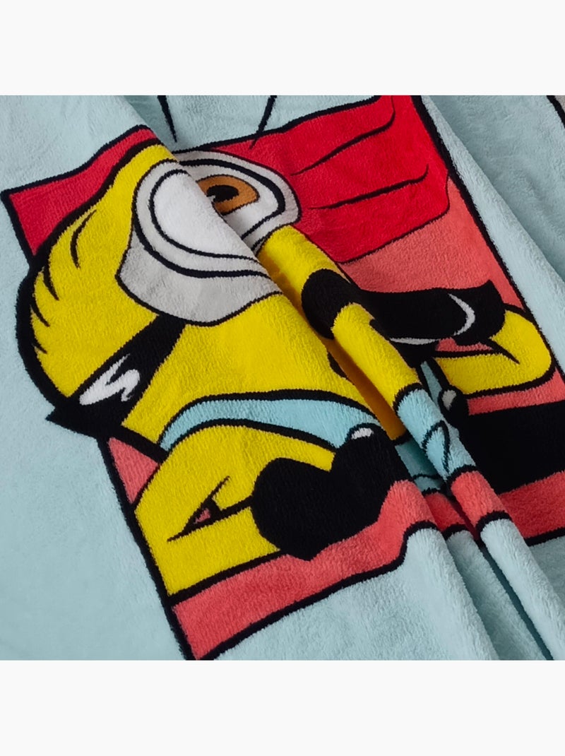 Plaid polaire imprimé, LES MINIONS OUPS Bleu - Kiabi
