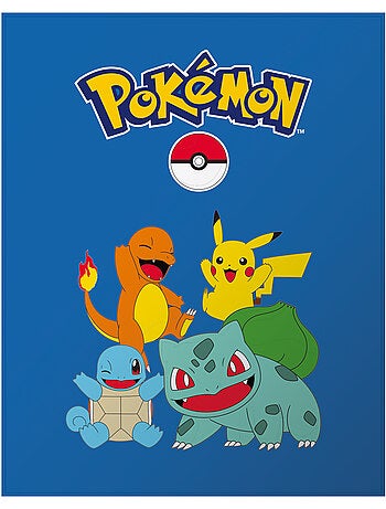 Plaid polaire imprimé, pokemon battle