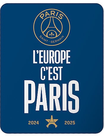 Plaid polaire imprimé, PSG BRILLE