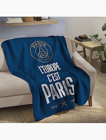 Plaid polaire imprimé, PSG BRILLE