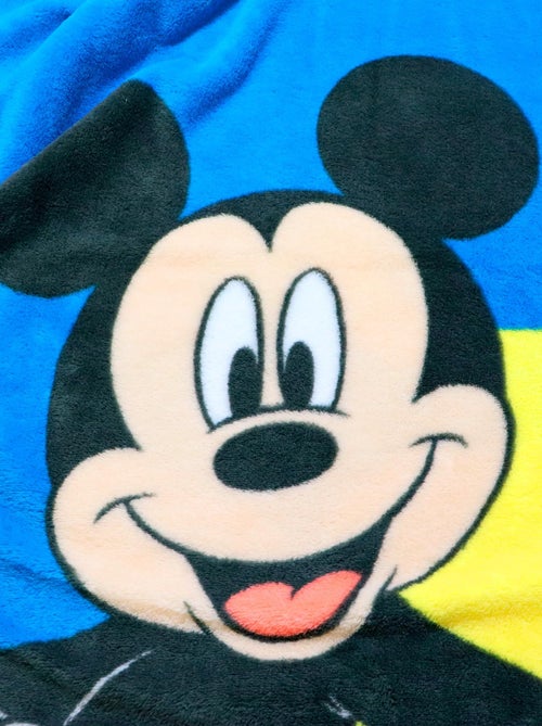 Plaid polaire imprimé toucher extra doux, DISNEY MICKEY GOOD DAYS - Kiabi