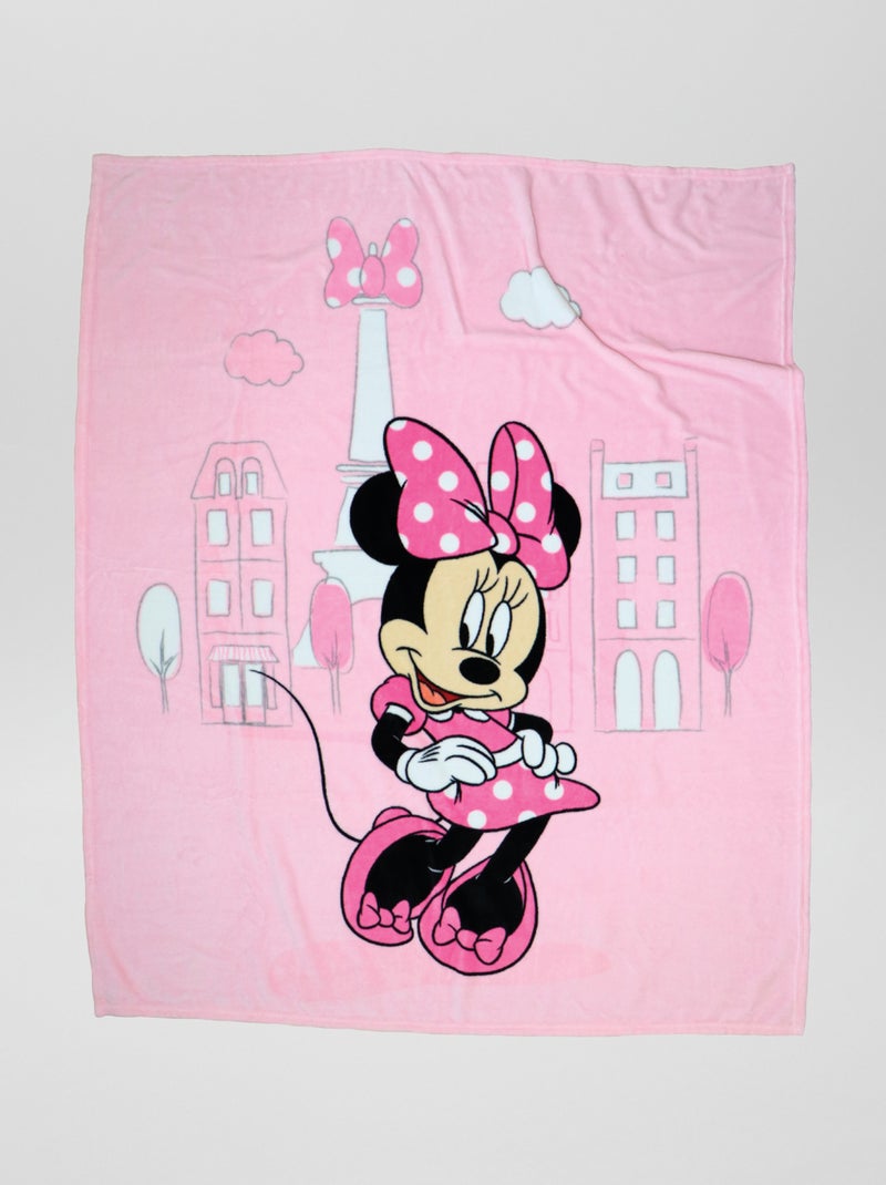Plaid polaire 'Minnie' Rose - Kiabi