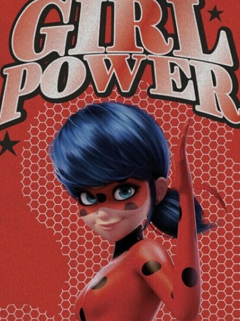 Plaid polaire Miraculous Ladybug -Girl Power- - 100 x 140 cm Multicolore - Kiabi