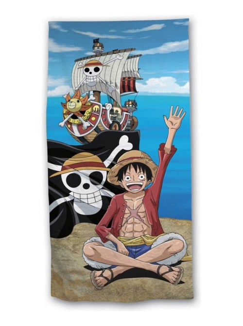 Plaid polaire One Piece Luffy pirate - 100x140 cm - Kiabi