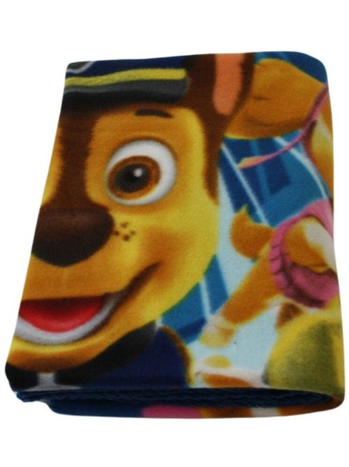 Plaid polaire Pat'Patrouille One Team - Bleu 140x110 cm - Kiabi