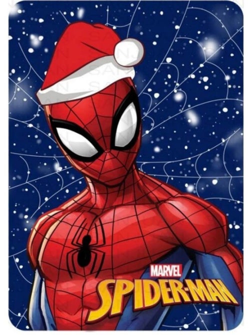 Plaid Polaire Spiderman Marvel Noël - 100 x 140 cm - Kiabi