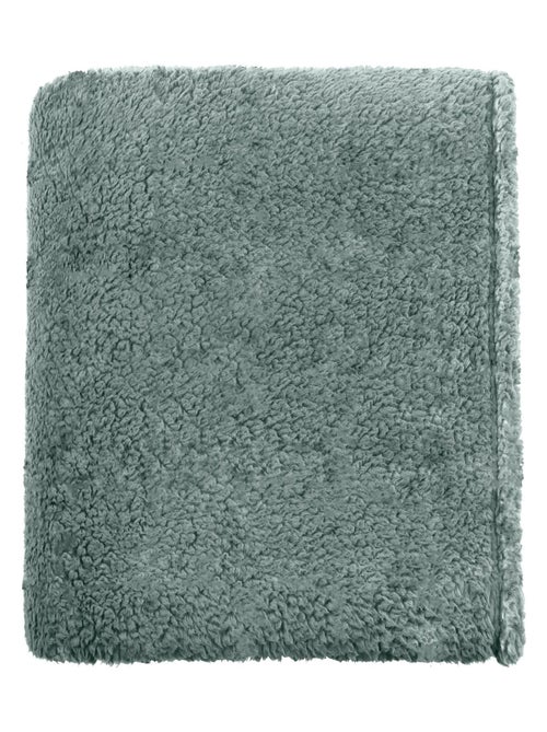 Plaid polaire uni - Terre de Nuit - Kiabi Plaid polaire uni - Terre de Nuit - Kiabi