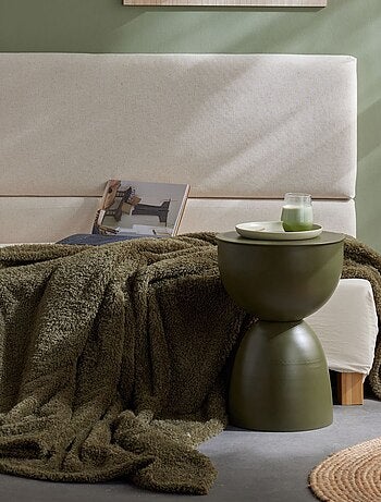 Plaid polaire uni MOKA