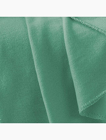 Plaid Polaire Uni MILOU – Finition Point Cavalier