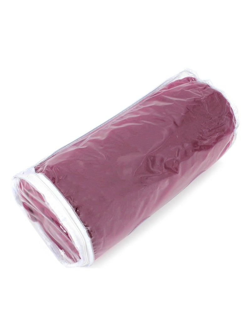 Plaid polaire UNO Violet prune - Kiabi
