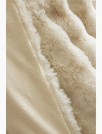 Plaid polyester fausse fourrure astra