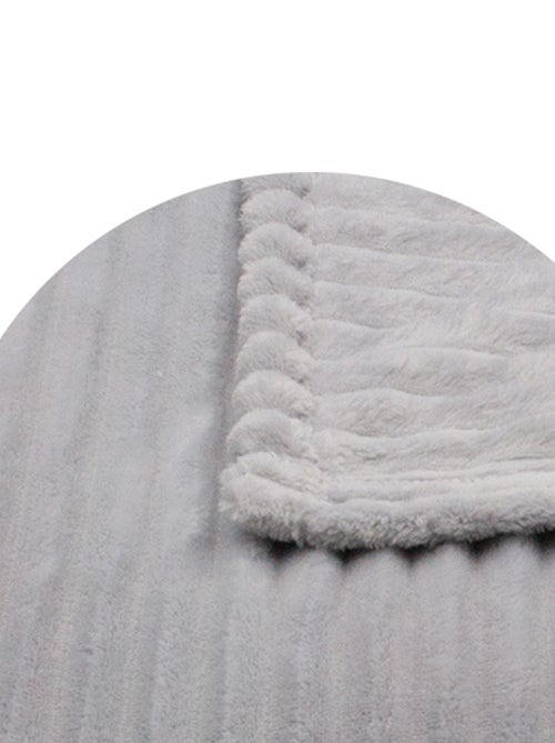 Plaid polyester microvelours DOLCE - Kiabi Plaid polyester microvelours DOLCE - Kiabi