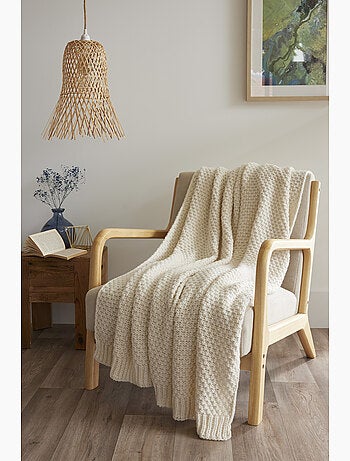 Plaid polyester tricot uni olympia