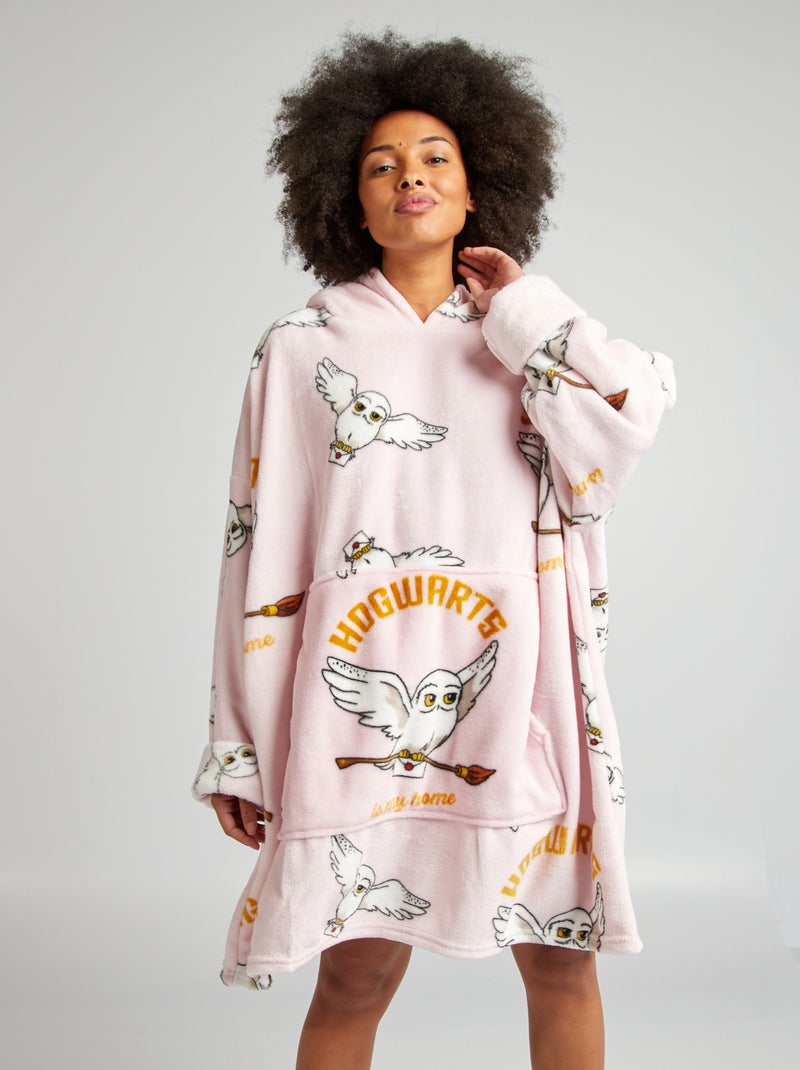 Plaid poncho 'Harry Potter' Rose - Kiabi
