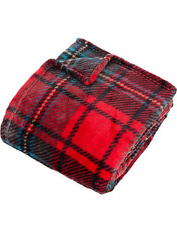 Plaid réversible en tartan brody
