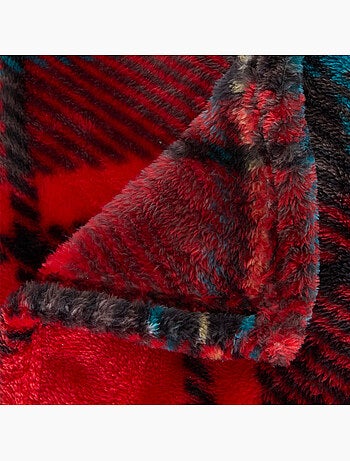 Plaid réversible en tartan brody