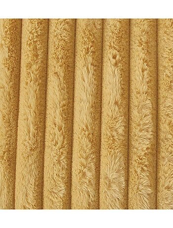 Plaid SELA imitiation fourrure et flanelle