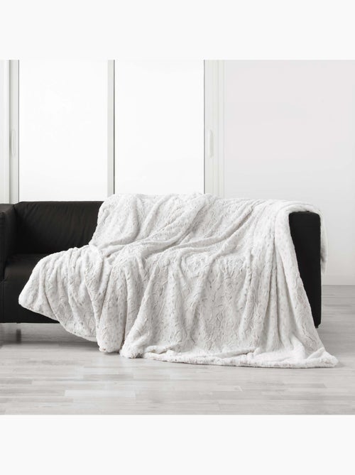 Plaid sherpa Collection Douceur alaska - Kiabi