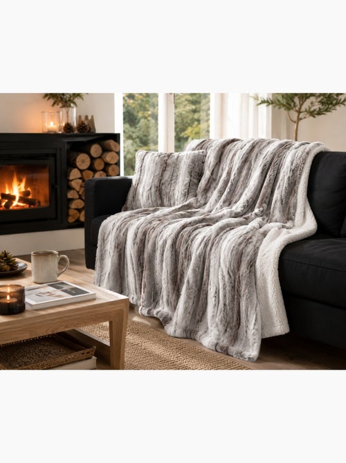 Plaid sherpa Sven - Kiabi Plaid sherpa Sven - Kiabi